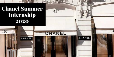 chanel summer internship nyc|Chanel summer internship.